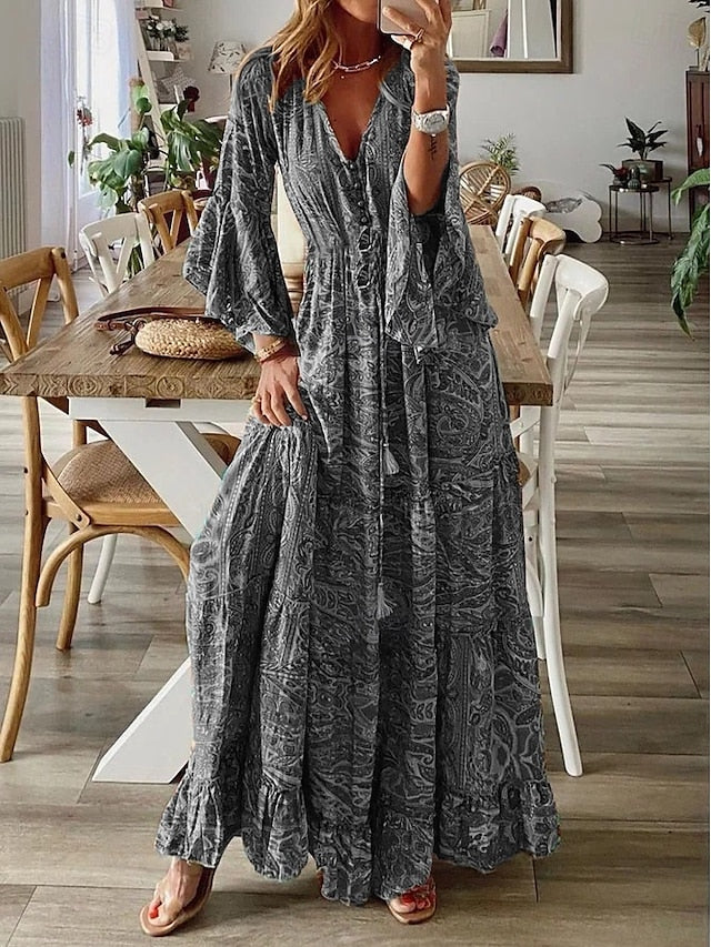 Women's Maxi Dress Casual Dress Swing Dress A Line Dress