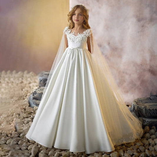 First Flower Girl Girls' Communion Dress Formal