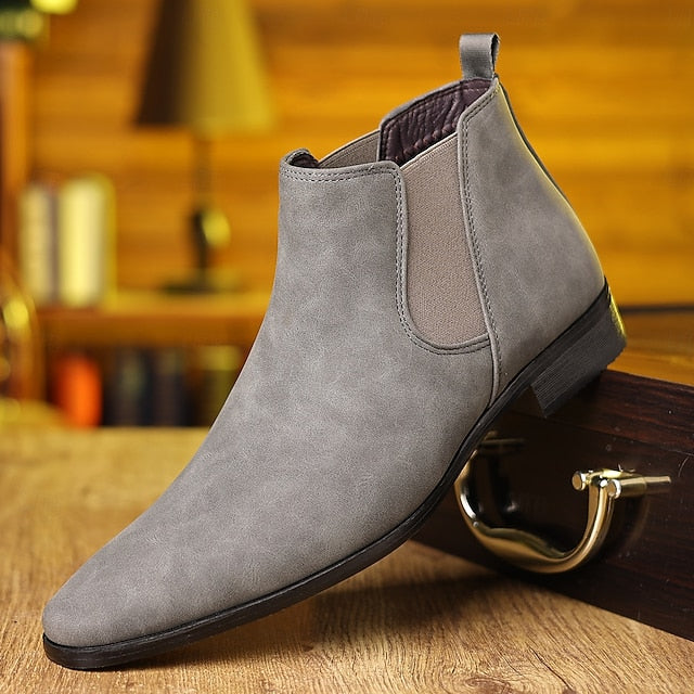 Boots- Ankle Casual Business Boots Chelsea Men's for