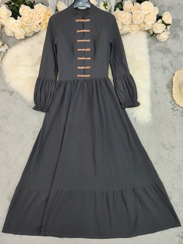 Women's Maxi Dress A Line Dress Casual Daily Regular Fit