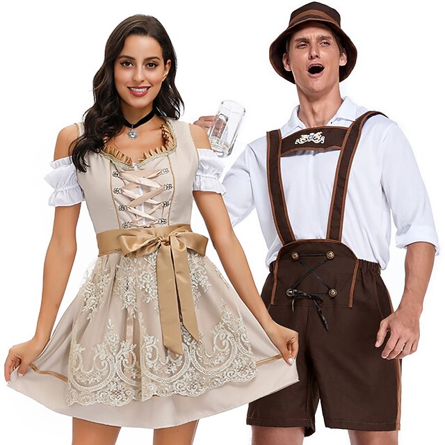 International Beer Festival Oktoberfest Dirndl Lederhosen