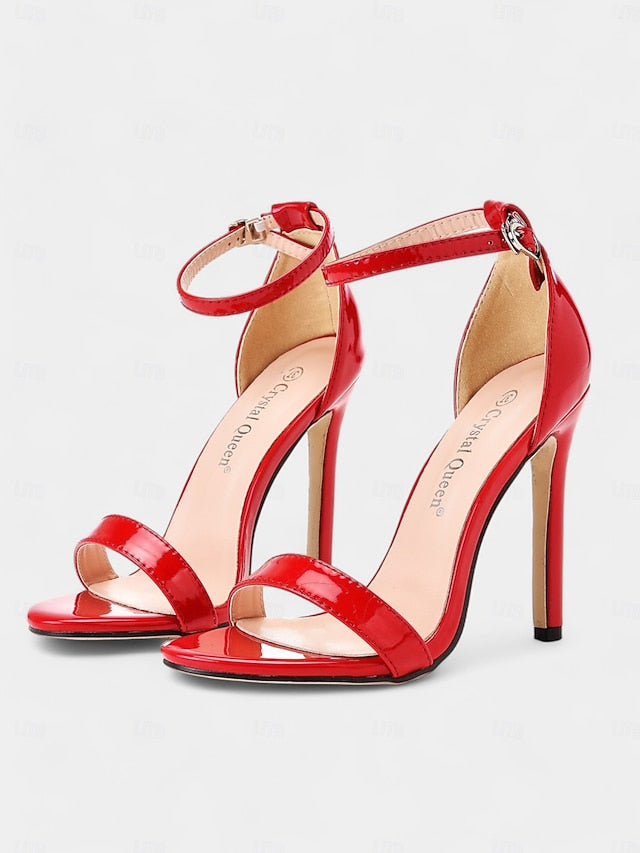 Sleek Stiletto Metallic – Sandals Wedding Heel for Women