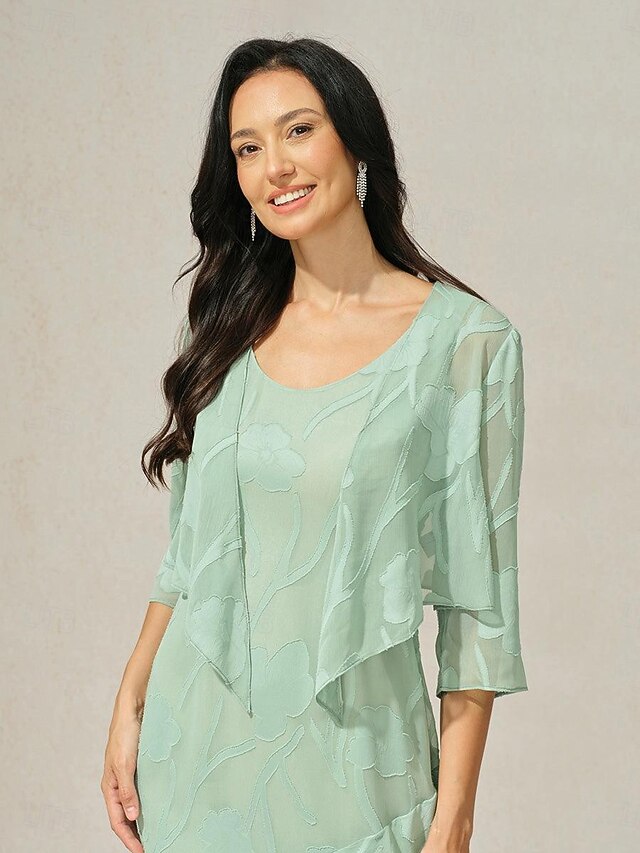 Women's Shrugs Solid Color Elegant Stylish Casual 3/4