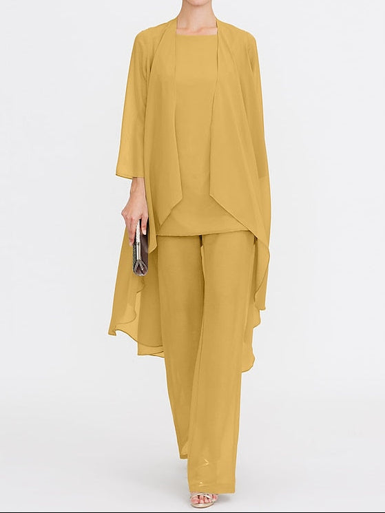 3 Mother Wedding Piece the of Bride Beach Pantsuit