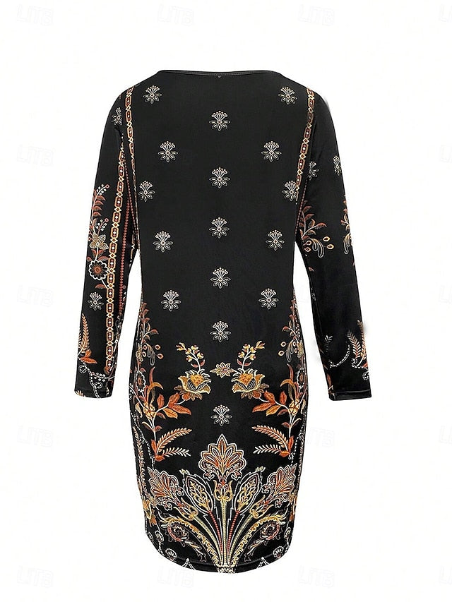 Women's Mini Dress Casual Dress Winter Dress Semi Formal