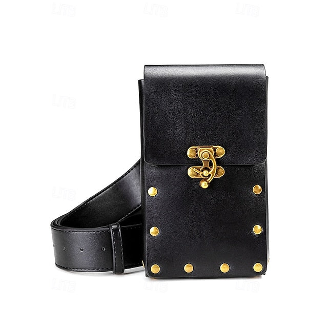 Waist Leather Women's Faux with Bohemian Western Bag