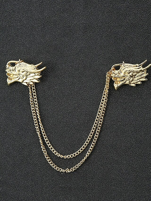 Christmas Alloy Men's Collar Reindeer Elegant – Pins