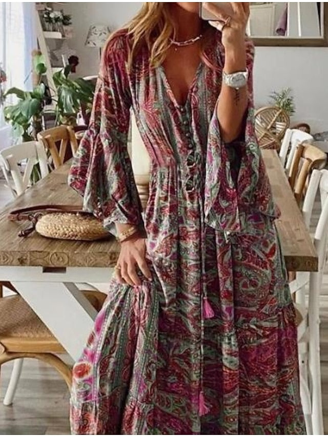 Women's Maxi Dress Casual Dress Swing Dress A Line Dress