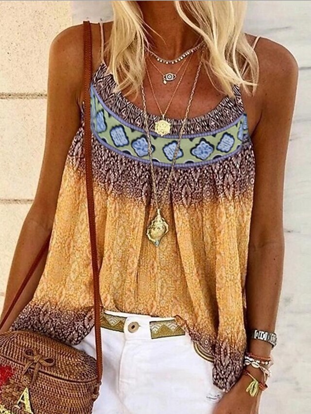 Women's Plus Size Camisole Tank Top Camisole Summer Tops