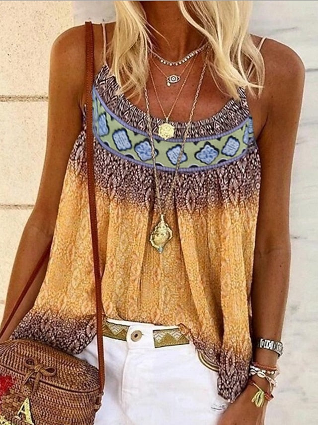 Women's Plus Size Camisole Tank Top Camisole Summer Tops