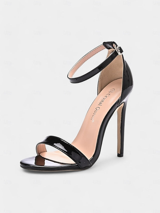 Sleek Stiletto Metallic – Sandals Wedding Heel for Women