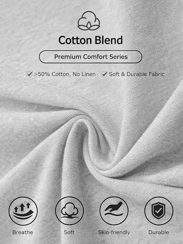 Women's Midi Dresses Shirt Dress Casual Dress Cotton Blend