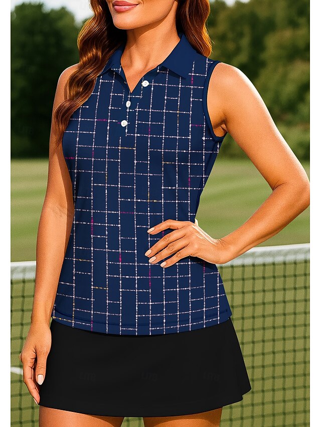 Women's Geometric Color Block Plaid Checkered Plaid / Check