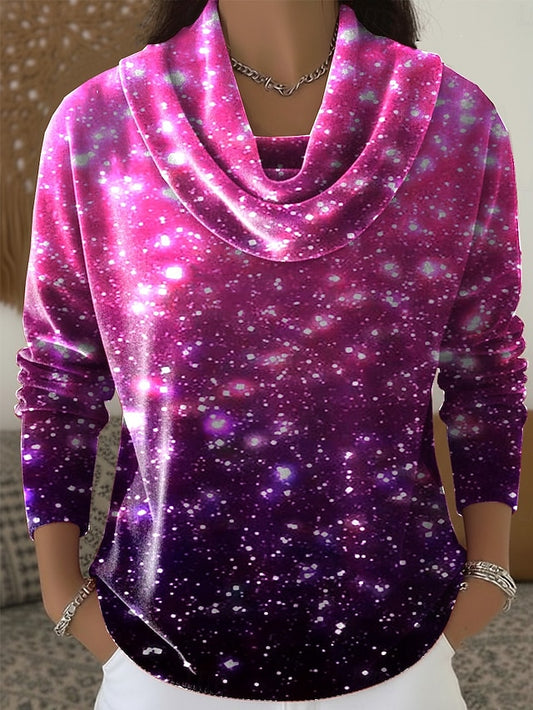 New Year Women's Velvet Ombre Elegant Daily Daily Evening