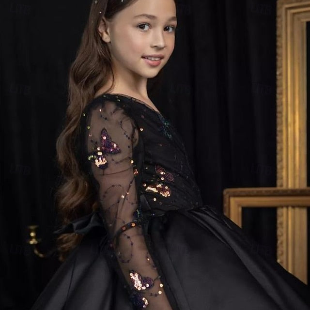 Communion Kids Girl Girls' First Flower Party Dress