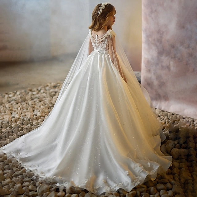 First Flower Girl Girls' Communion Dress Formal