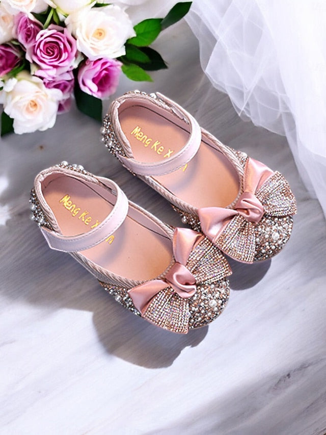 Shoes – Mary Bow Jane Sparkly Rhinestone Glitter Girls'