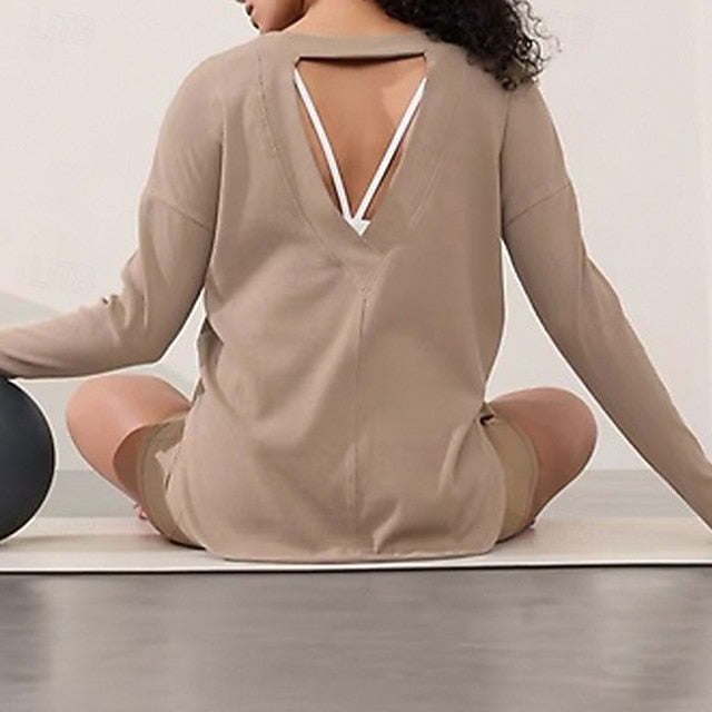 Women's Yoga Shirts Yoga Tank Tops Workout Tops Crew Neck