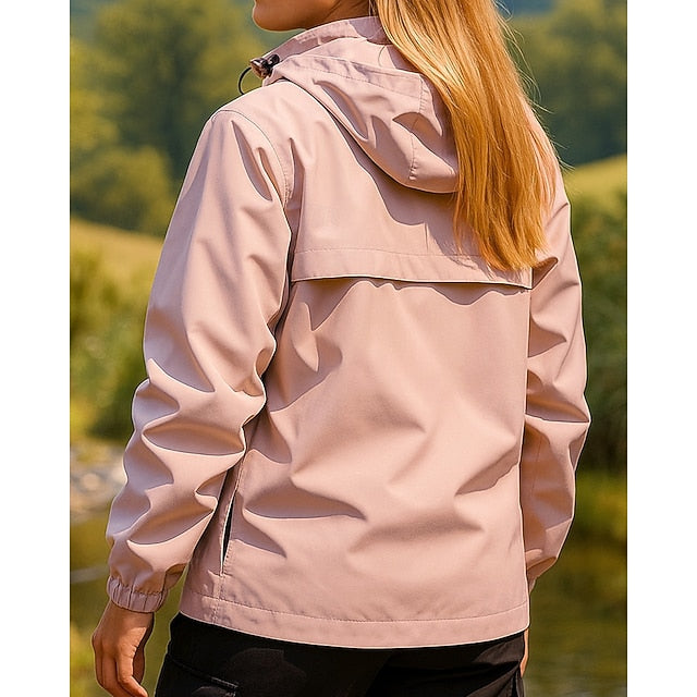 Women's Windbreaker Softshell Jacket Hiking Jacket Outdoor