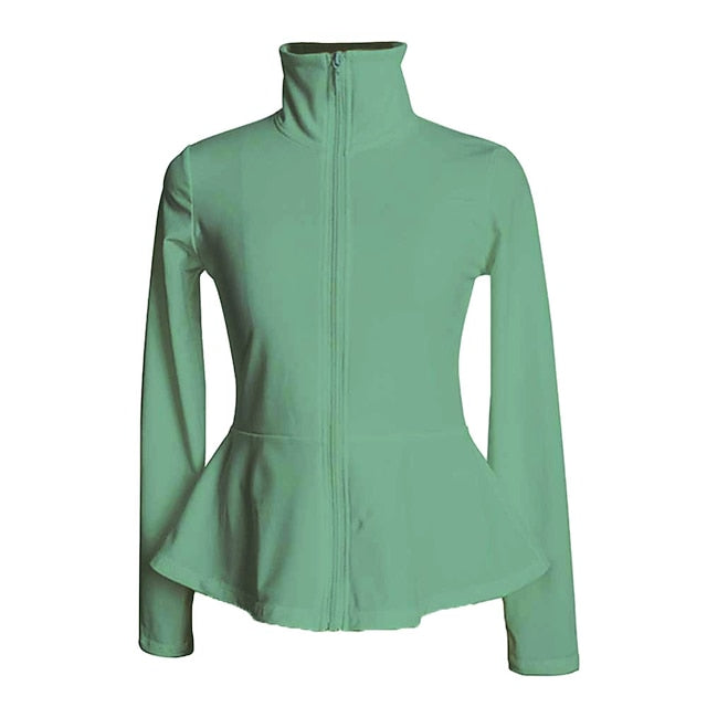 Figure Skating Fleece Jacket Women's Girls' Ice