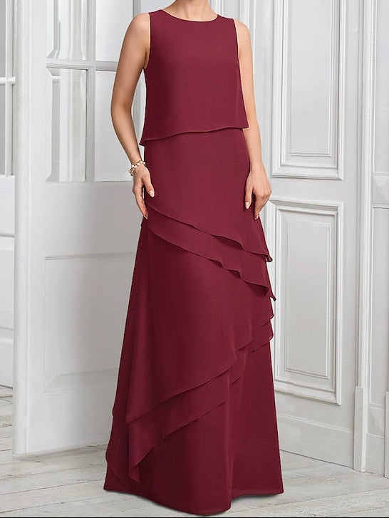 Bride A-Line the Elegant Dress Suit Mother Two of Piece Formal