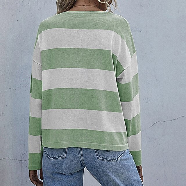 Women's Pullover Sweatshirt Pullover Sweater Long Sleeve