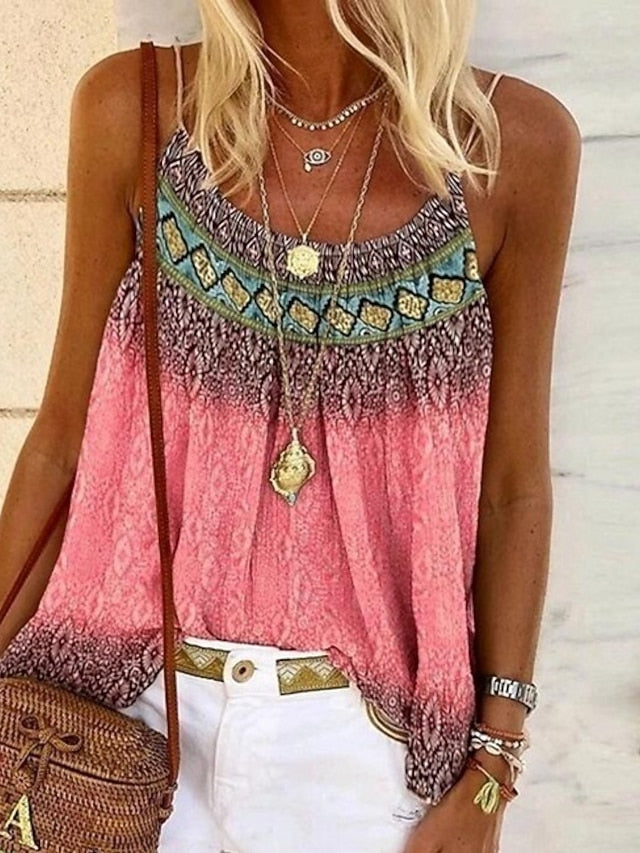 Women's Plus Size Camisole Tank Top Camisole Summer Tops