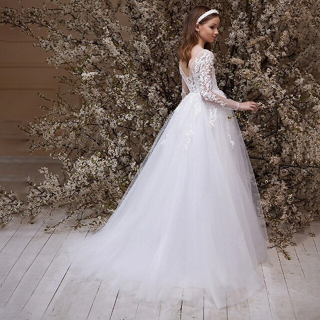 Formal First Princess Flower Dress Girl Girls'