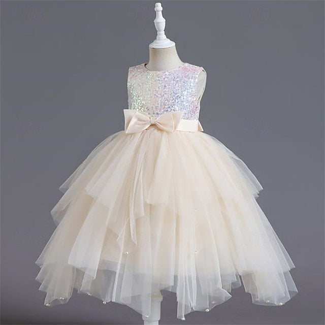 Princess Flower Girls' Girl Kid's Dress