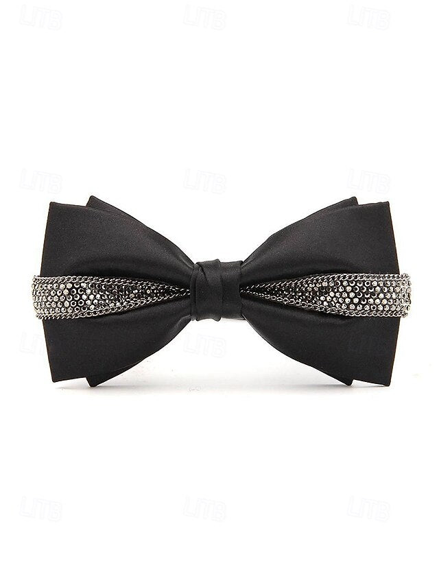 – Tie Red Bow Men's Christmas
