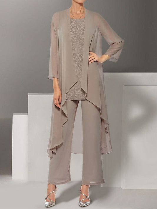 Dress Wedding Bride of 3 the Mother Beach Pantsuit Elegant Piece