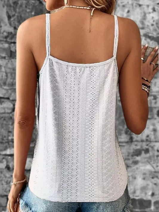 Women's Camisole Tank Top Solid Color Basic Casual