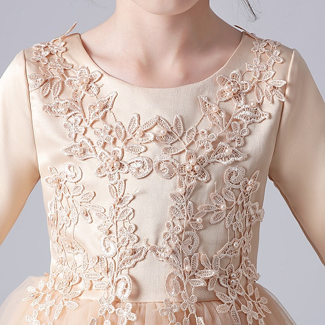 Party Girl Girls' Princess Flower Dress