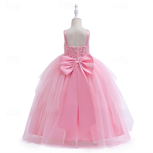 Dress Girl Girls' Princess Flower Kid's
