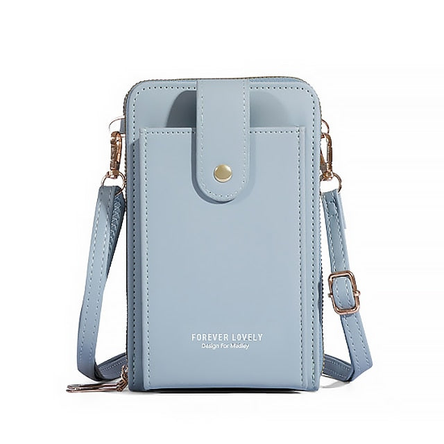 PU Shoulder Crossbody Bag Women's Phone Mobile