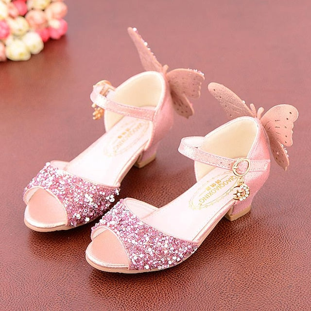 Princess Glittery – Butterfly Sparkly Girls' Shoes