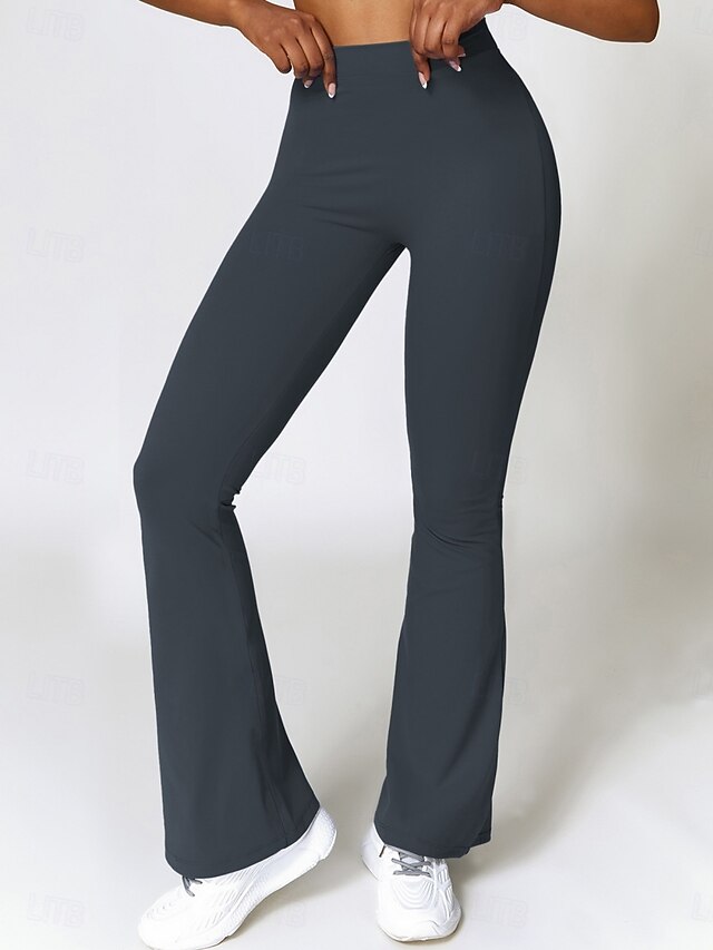 Women's Bell Bottom Chinos Vacation Streetwear Casual Full