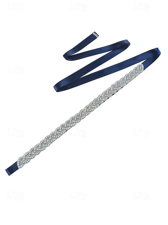 Rhinestone Wedding – Bridal Elegant Crystal Waistband