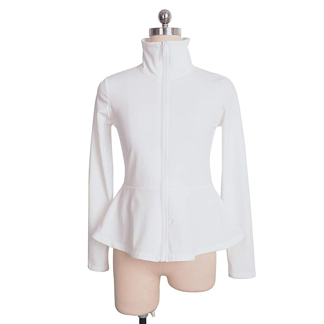 Figure Skating Fleece Jacket Women's Girls' Ice