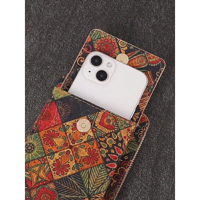 Women’s Vintage Adjustable Phone Crossbody Boho with Bag