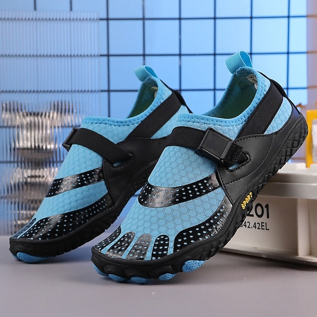 Men's Woven Trendy – Knit Nylon Sneakers Multicolor