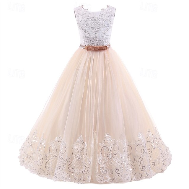 Flower Princess Girl Dress Girls' Kid's