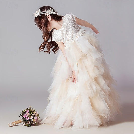 Princess Kid's Flower Girl Dress Girls'