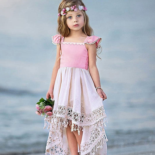 Girl Party Dress Flower Wedding Girls'