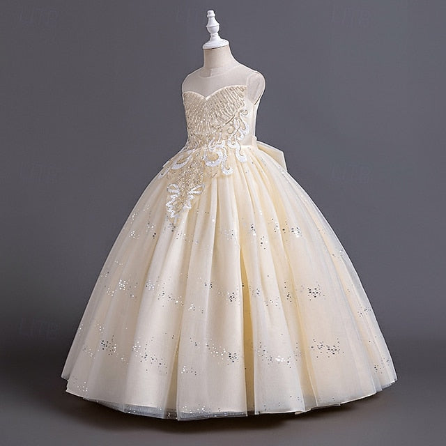 Girl Kid's Dress Girls' Flower Princess