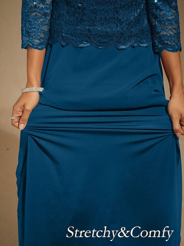 Women's Midi Dress Chiffon Dress A Line Dress Elegant