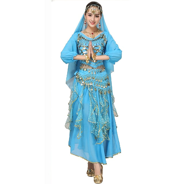 Women's Belly Dance Costume Indian Indian Girl Masquerade