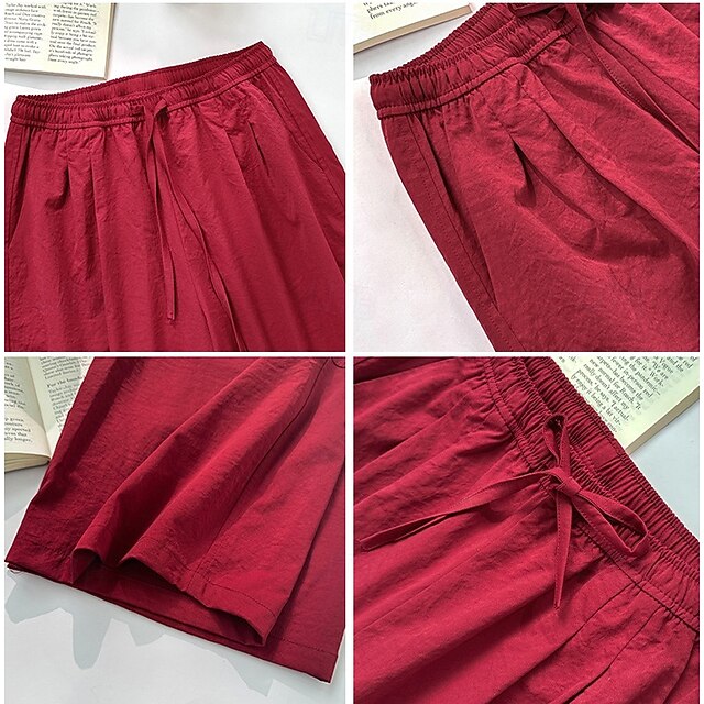 Women's Trousers Baggy Pants Casual Pants Vacation Fashion