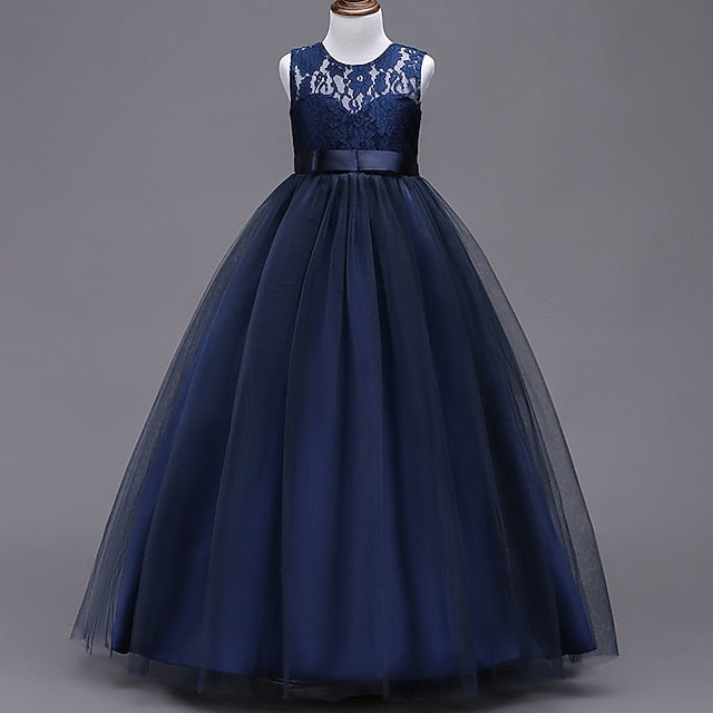 Evening Dress Flower Girls' Girl Gown Party