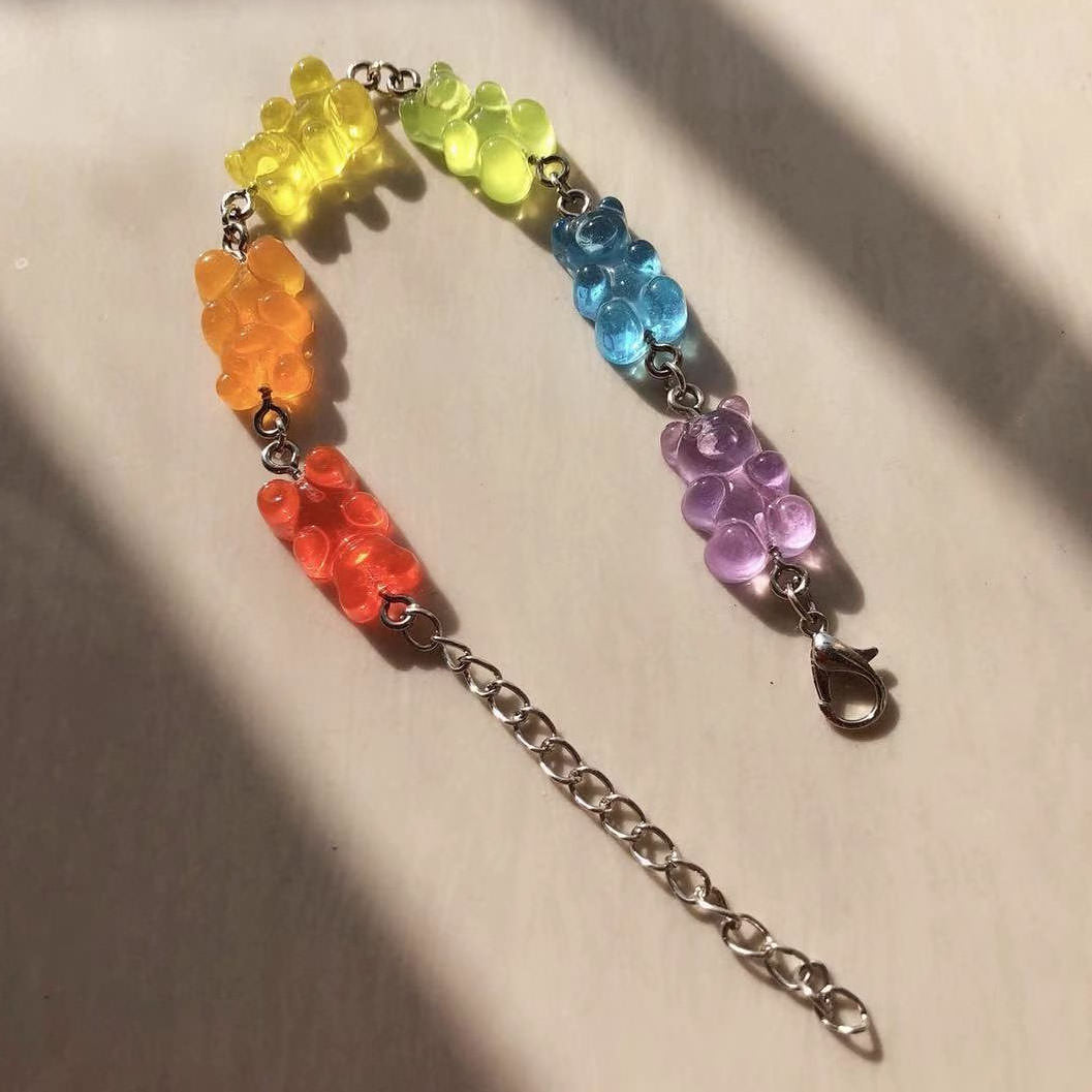 Colorful Bear Bracelet